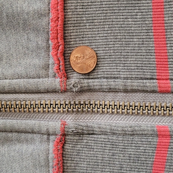 Lululemon gray pink scuba hoodie Size 6 - Picture 10 of 10